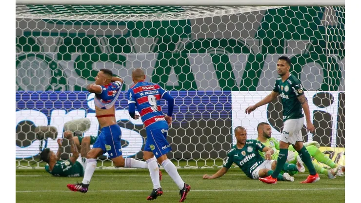 Assim como no primeiro turno, o Fortaleza venceu o Palmeiras (Foto: Getty Images)