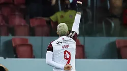 Pedro H. Tesch/AGIF/ Gabigol em campo pelo Flamengo.