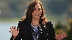 Kamala Harris se tornou a primeira mulher a presidir os Estados Unidos