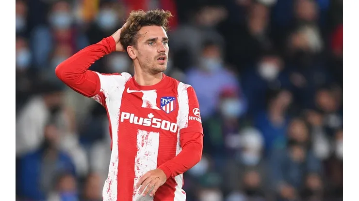 Griezmann havia sido suspenso por entrada dura em Roberto Firmino (Getty Images)