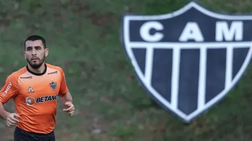 Foto: Pedro Souza / Atlético-MG - Junior Alonso na Cidade do Galo