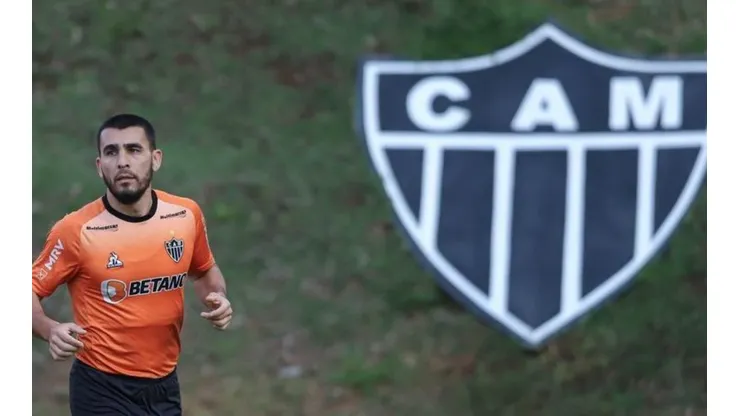 Foto: Pedro Souza / Atlético-MG - Junior Alonso na Cidade do Galo