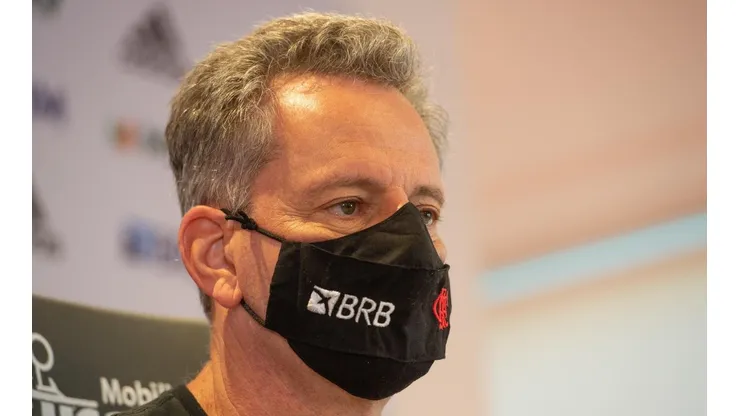 Foto: Marcelo Cortes / CRF - Landim, presidente do Flamengo