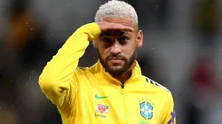 Alexandre Schneider/Getty Images - Neymar em jogo a seleção brasileira.