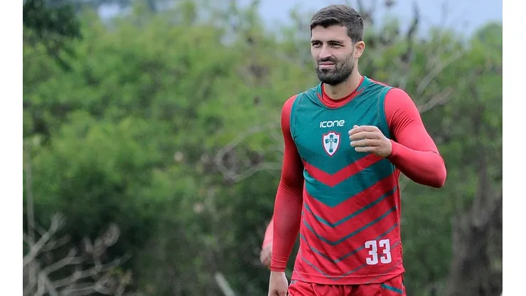 Diego Sacoman tem contrato com a Portuguesa até o dia 30 de dezembro (Foto: Dorival Rosa/Portuguesa)