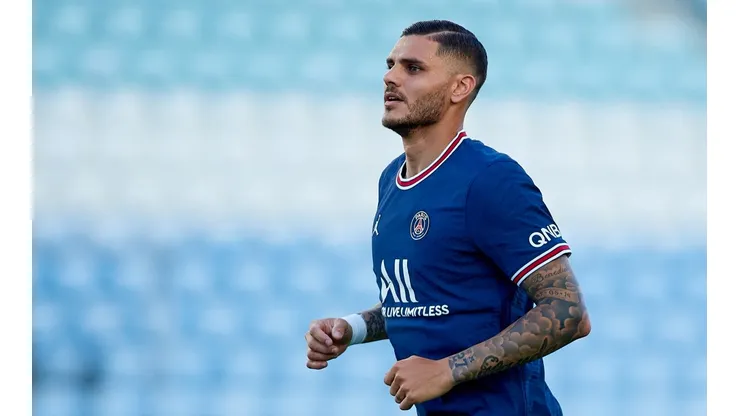 Icardi está no PSG desde 2019 e soma 36 gols e 10 assistências em 76 partidas (Foto: Fran Santiago/Getty Images)