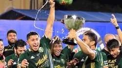 Sam Greenwood/Getty Images - Portland Timbers festeja título da MLS.