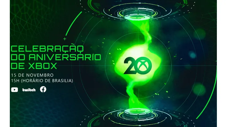 Celebração do Aniversário de Xbox acontece hoje (15)