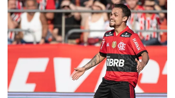 Foto: (Flickr Oficial Flamengo/Alexandre Vidal/Flamengo) - Michael brilhou mais uma vez com a camisa do Flamengo