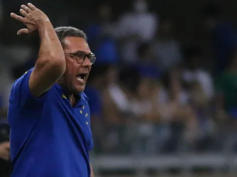 Luxa se irrita com postura do Cruzeiro contra Vitória