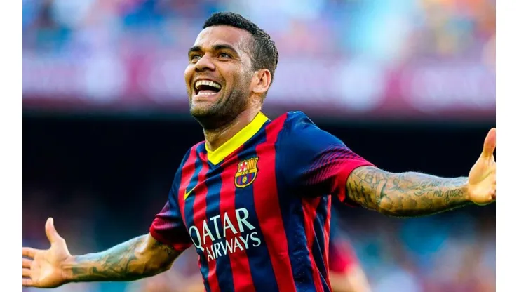 Dani Alves, novo reforço do Barcelona