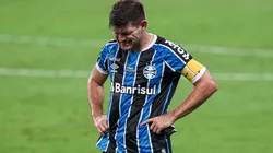 Foto: (Fernando Alves/AGIF) - Kannemann será desfalque no Grêmio