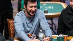 Philipe Pizzari é o Brasil no MAin Event da WSOP (Foto: Alec Rome/PokerNews)