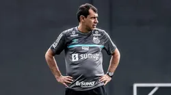 Carille tem arrumado a defesa santista (Twitter/Reprodução)