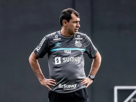 Carille quer melhorar "construção" do time do Santos após ajustes na defesa