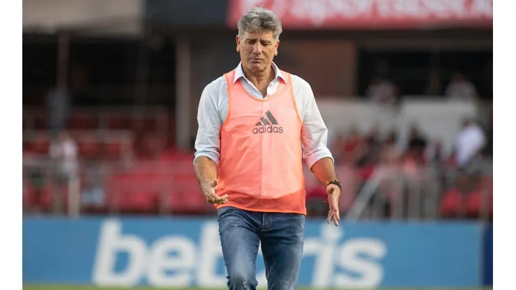 Renato comenta sobre fase de Michael (Foto: Alexandre Vidal / Flamengo)