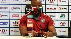 Marcão falou sobre a importância da sincronia entre torcida e time (FOTO: MAILSON SANTANA/FLUMINENSE FC)