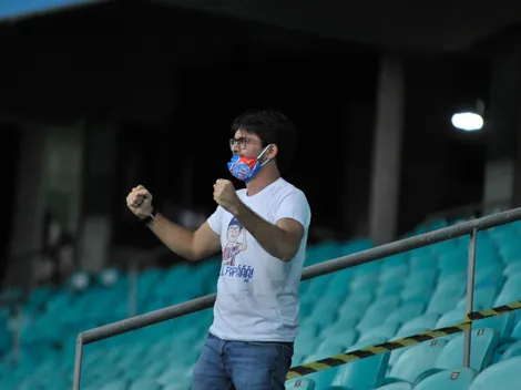 Guilherme Bellintani detona arbitragem em partida contra o Flamengo: “Árbitro mal-intencionado a prejudicar o Bahia”