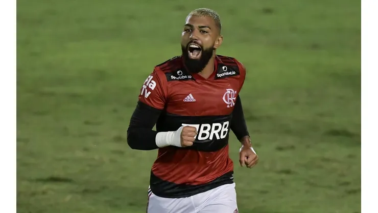 Foto: Thiago Ribeiro/AGIF - Gabigol, atacante do Flamengo