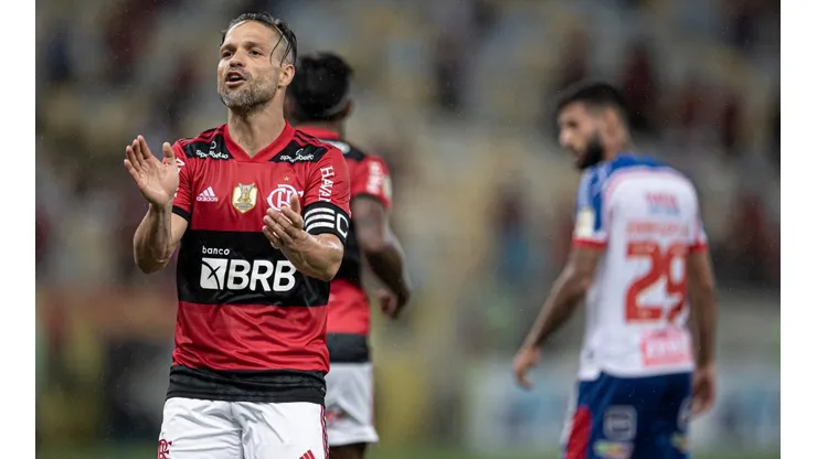 Foto: Jorge Rodrigues/AGIF - Diego foi expulso aos 18 minutos da segunda etapa