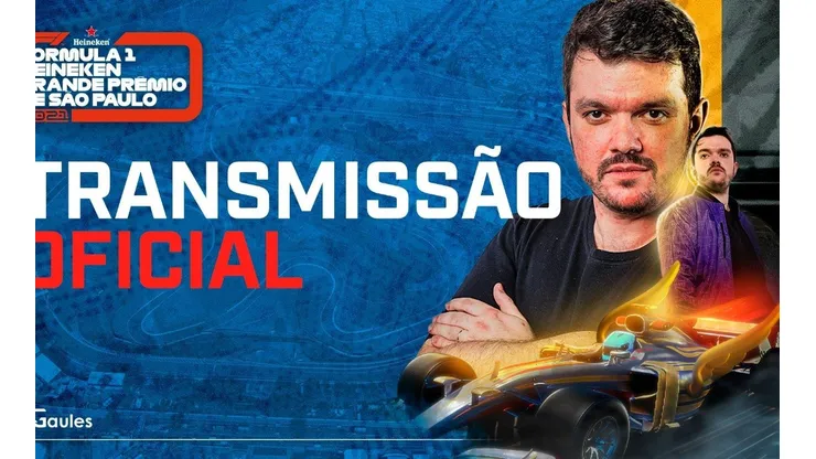F1 Heineken GP de São Paulo será transmitido ao vivo no canal do streamer Gaules