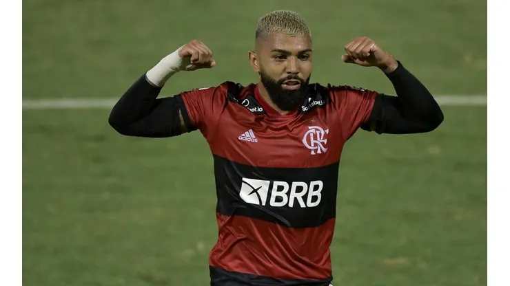 Gabigol já marcou 22 gols pela Libertadores (Foto: Thiago Ribeiro/AGIF)