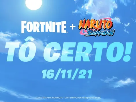 Fortnite terá skins do Time 7 de Naruto com Naruto, Sasuke, Sakura e Kakashi