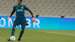 Foto: Robson Mafra/AGIF | Hugo Souza comemora retorno ao Flamengo