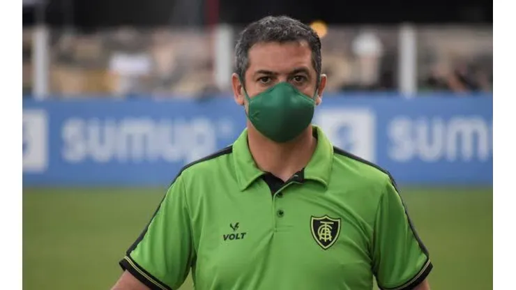 Foto: Luiz Martini / América - Marquinhos Santos - Marquinho Santos, técnico do América