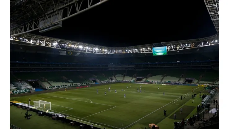 VIsão geral do Allianz Parque, estádio do Palmeiras. Foto: Getty Images