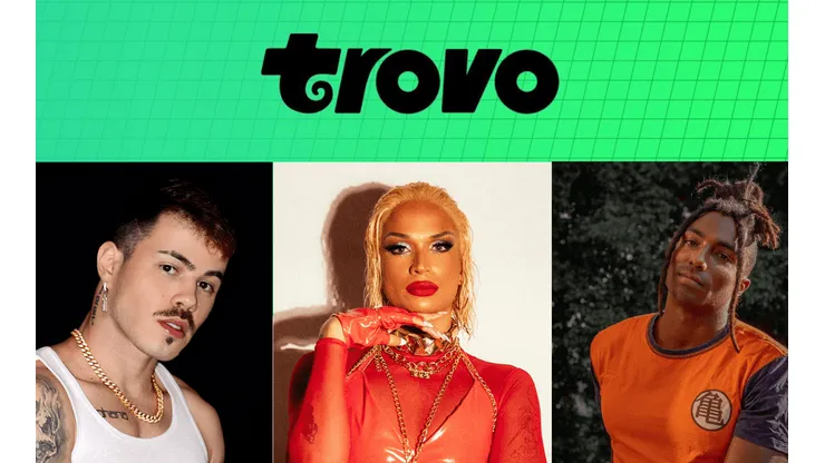 Trovo, plataforma de streaming, realiza parceria com os cantores Lia Clark, Mc Maha e Túlio Rocha