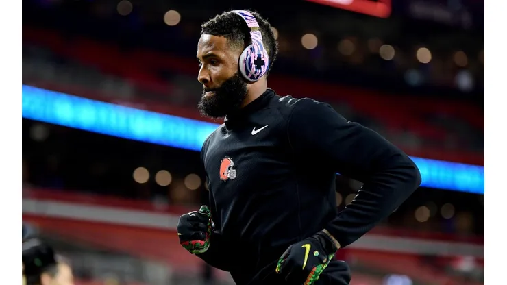 Odell não conseguiu produzir o que se esperava e a química com o QB Baker Mayfield não rolou (Getty Images)