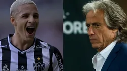 Foto: Montagem de Pedro Vilela e Bruno Prado/Getty Images - Arana está no radar de Jorge Jesus para o Benfica em 2022