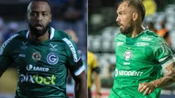 Goiás e Coritiba se enfrentam nesta quarta-feira (Foto: Joao Vitor Rezende Borba e Robson Mafra/AGIF)