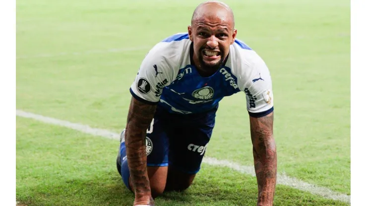 Felipe Melo, volante do Palmeiras (Foto: Getty Images)