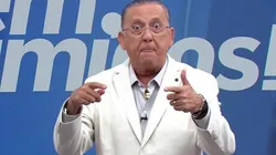 Foto: Reprodução/Sportv - Galvão Bueno falou sobre os erros de arbitragem que prejudicaram o Flamengo.