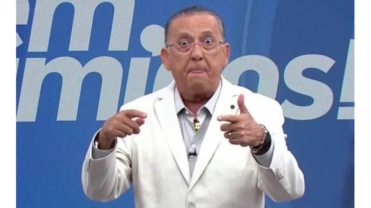 Foto: Reprodução/Sportv - Galvão Bueno falou sobre os erros de arbitragem que prejudicaram o Flamengo.