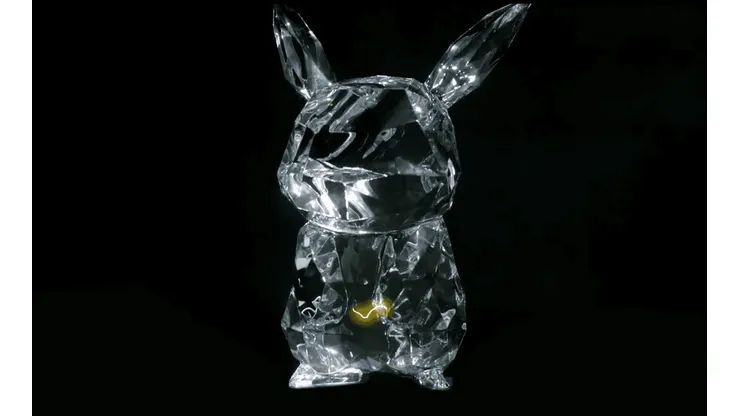 Baccarat celebra 25 de Pokémon com Pikachu de Cristal no valor de R$ 138 mil