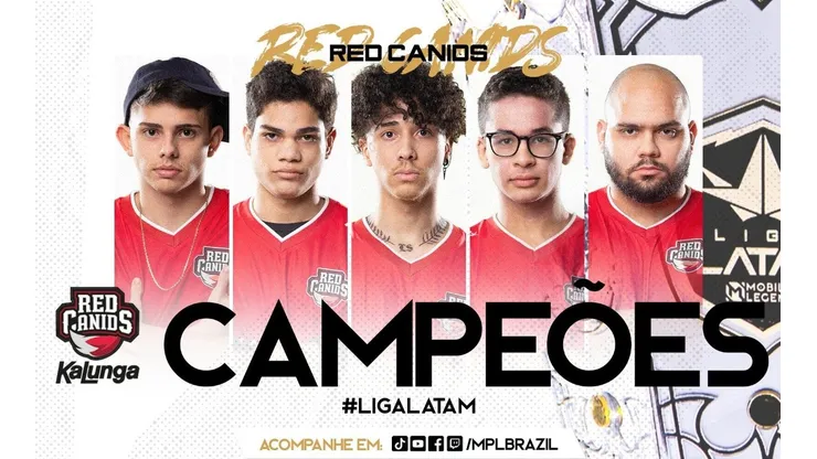 Mobile Legends: RED Canids é a grande campeã da Liga LATAM