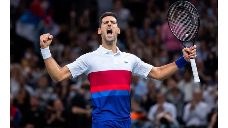 Djokovic é campeão do Masters 1000 de Paris; sérvio conquistou o torneio pela 6ª vez na carreira. (Foto: Getty Images)