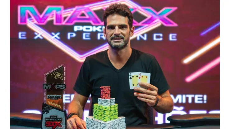 Thiago Camilo arrumou uma boa forra (Foto: Divulgação Maxx Poker)