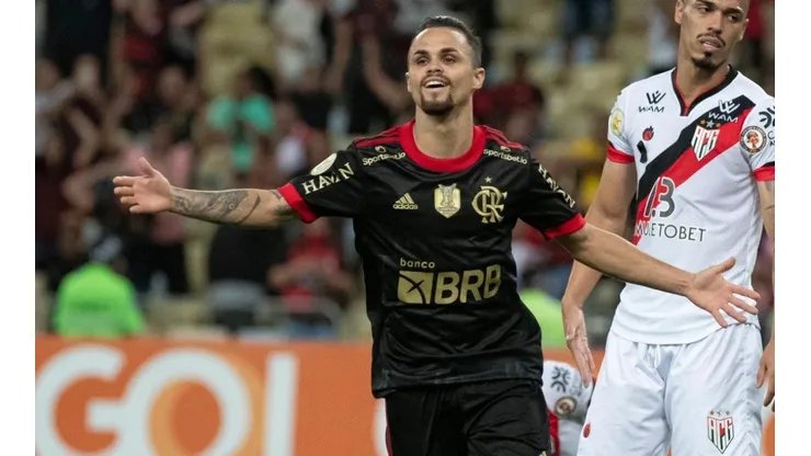 Michael deve ser titular no duelo contra a Chapecoense | Crédito: Alexandre Vidal/ CRF