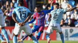 Ansu Fati fez o primeiro gol da vitória do Barcelona, mas deixou o campo lesionado