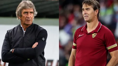 Manuel Pellegrini e Julen Lopetegui são os nomes por trás do Derby da Andaluzia (Getty Images)