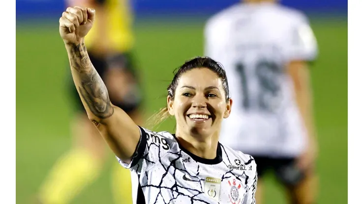 Gabi Zanotti é uma das principais jogadoras do Corinthians (Foto: Thiago Calil/AGIF)
