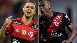 Flamengo x Atlético-GO: data, hora e canal para assistir essa partida do Brasileirão. (Foto: Thiago Ribeiro/Heber Gomes/AGIF)