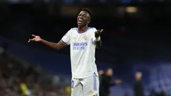 Vini Jr. vem se destacando nas partidas do Real Madrid (Foto: Getty Images)