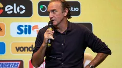 Foto: Lucas Figueiredo/CBF - Cuca virou centro das atenções em sorteio na CBF com "careta" após decisão da CdB ser em Curitiba