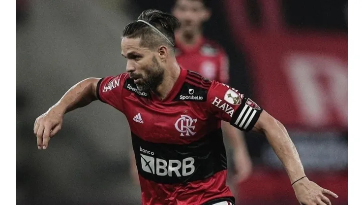 Diego Ribas, camisa 10 e capitão do Flamengo