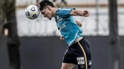 Velázquez deve ir a campo pelo Santos no clássico de domingo (Twitter/Reprodução)